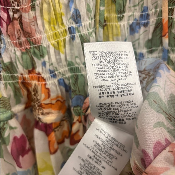 Doen Ischia Dress in Blanc Anemone Bloom - Picture 6 of 6